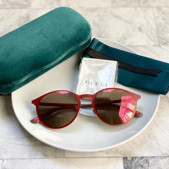 Gucci Accessories - New GUCCI 52mm Round Sunglasses